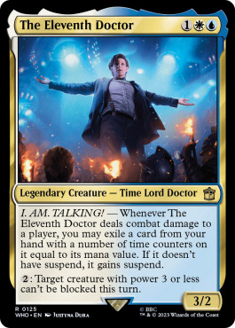Magic MTG - The Eleventh Doctor - Infinis Universe: Doctor Who - MINT/NMINT - EN