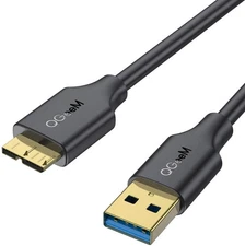 Micro USB to USB-A 3.0 Charger Cable,6’ Gold Plate QGeem Premium Brand New