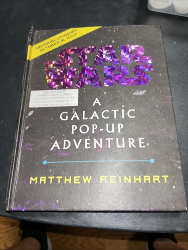 PROMO Star Wars:A Pop-Up Guide to the Galaxy Matthew Reinhart 2012 Sample Spread