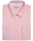 Long Sleeve Berlioni Italy Convertible Cuff Dress Shirts for Men
