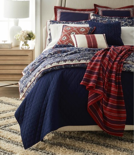 $300 Ralph Lauren Navajo Murray Rustic Stripe Throw Blanket 54”x 72” NEW - Picture 5 of 9