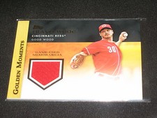 TRAVIS WOOD 2012 GOLDEN MOMENTS CERTIFIED AUTHENTIC GAME USED JERSEY CARD