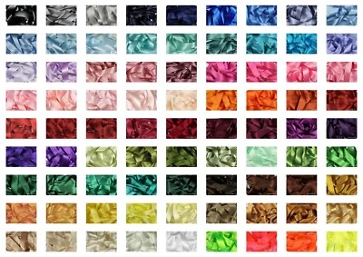 Berisfords Double Satin Ribbon Widths 3 7 10 15 25 35 50mm