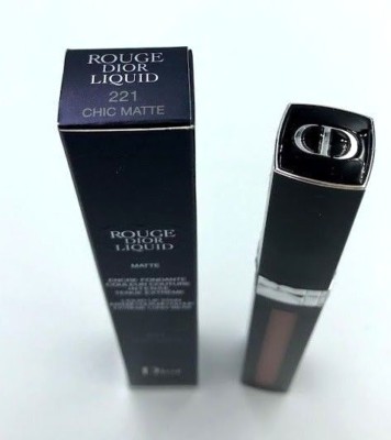 Dior Rouge Dior Liquid Metal Liquid Lip Stain 221 Chic Matte .20oz