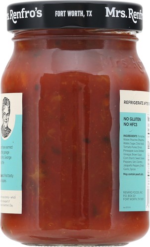 Mrs. Renfro's Pfirsich Salsa 16 Unzen (6er Pack) - Bild 2 von 2