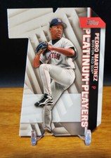2021 Pedro Martinez Topps Platinum Players Die Cut #PDC-4 Boston Red Sox