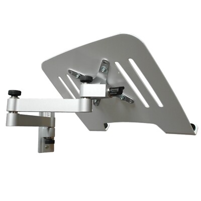 Laptop Notebook Wandalterung silber mit Adapter weiß für Notebook Tablet PC