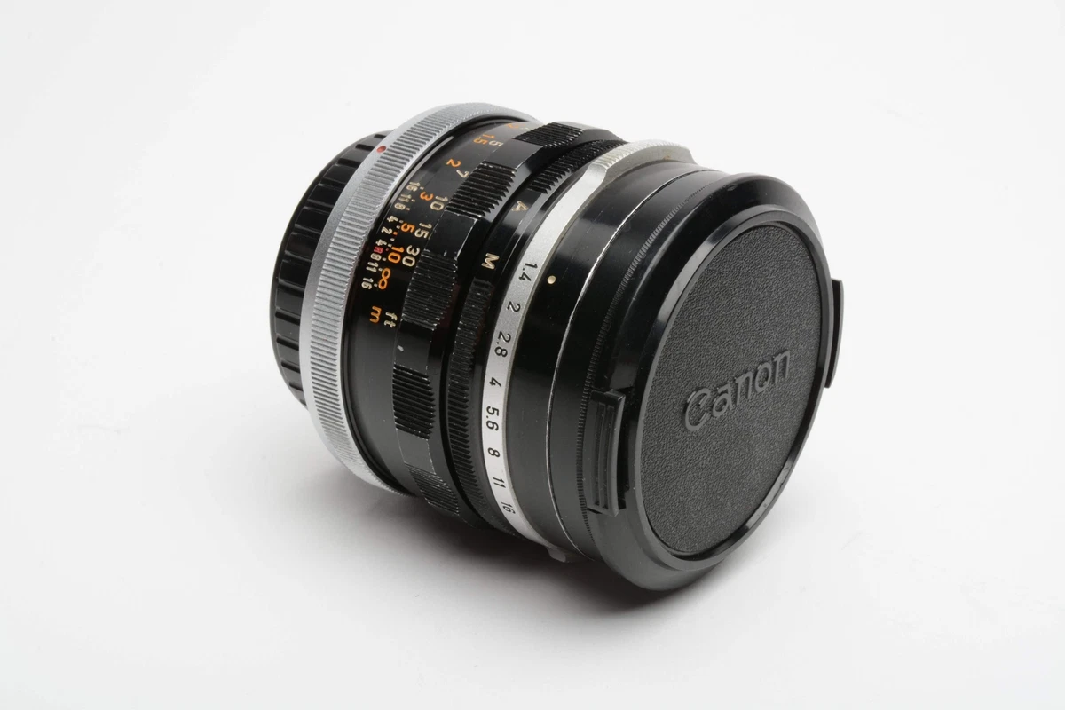 Canon FL f/1.4 Lenses 50mm Focal for sale | eBay