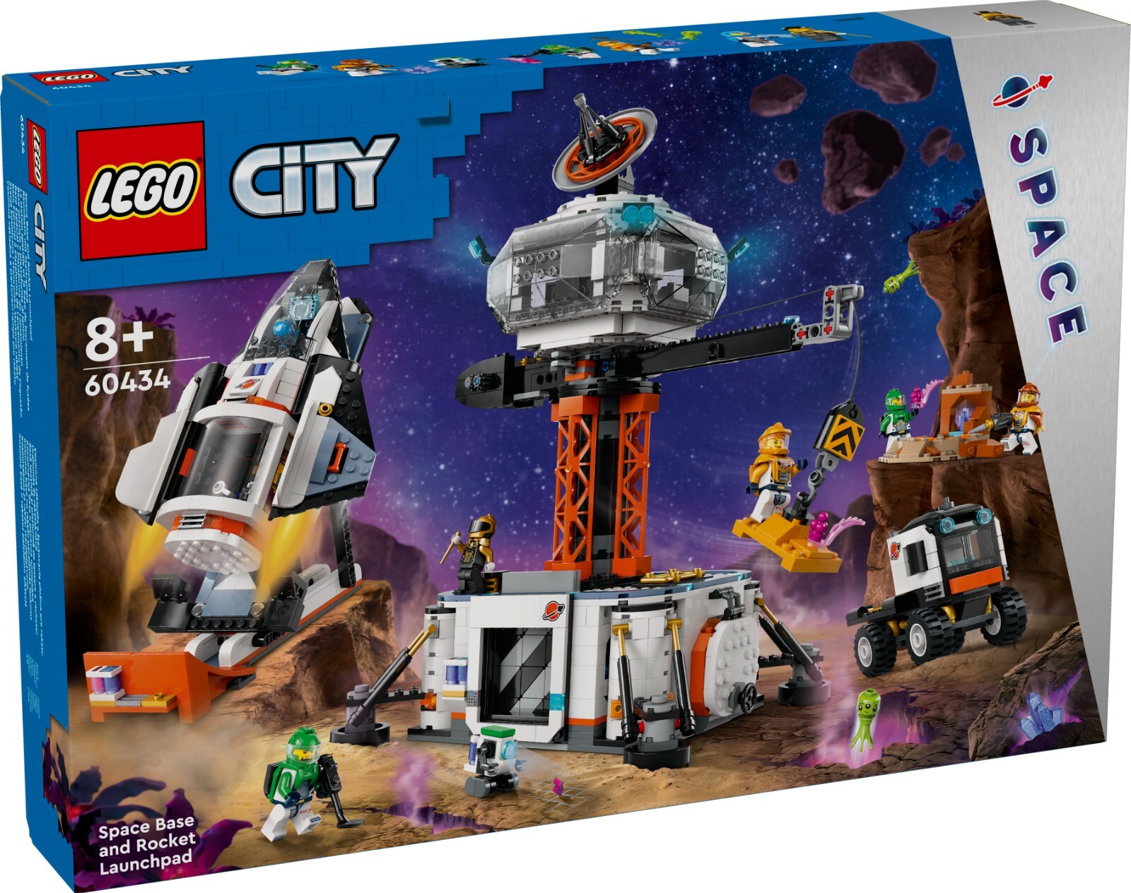 Конструктор LEGO City Raumbasis mit Startrampe 60434 NEU N01/24