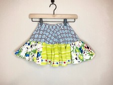 Matilda Jane Platinum Art Fair Splash Skirt Size 4
