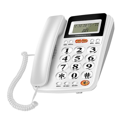 Biznes Biuro Telefon stacjonarny Telefon z wyświetlaczem dzwoniącego do biura hotelowego - Zdjęcie 3 z 10