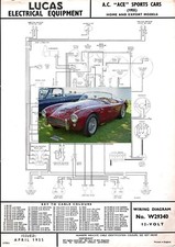 AC Ace, Aceca, Greyhound Classic Car Wiring Diagrams (10 in total)