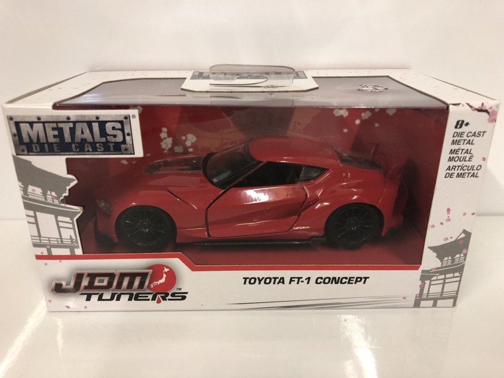 Toyota FT-1 Concept Red JDM Tuners 1:32 Scale Jada 98752 | eBay