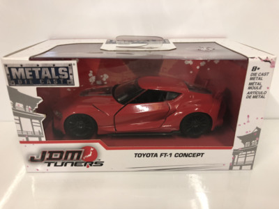 Toyota FT-1 Concept Red JDM Tuners 1:32 Scale Jada 98752 | eBay