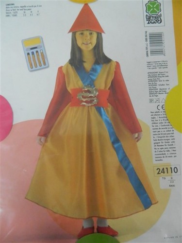 Vestito Costume Carnevale bambina CINESINA cinese 2-3 anni R5 | eBay
