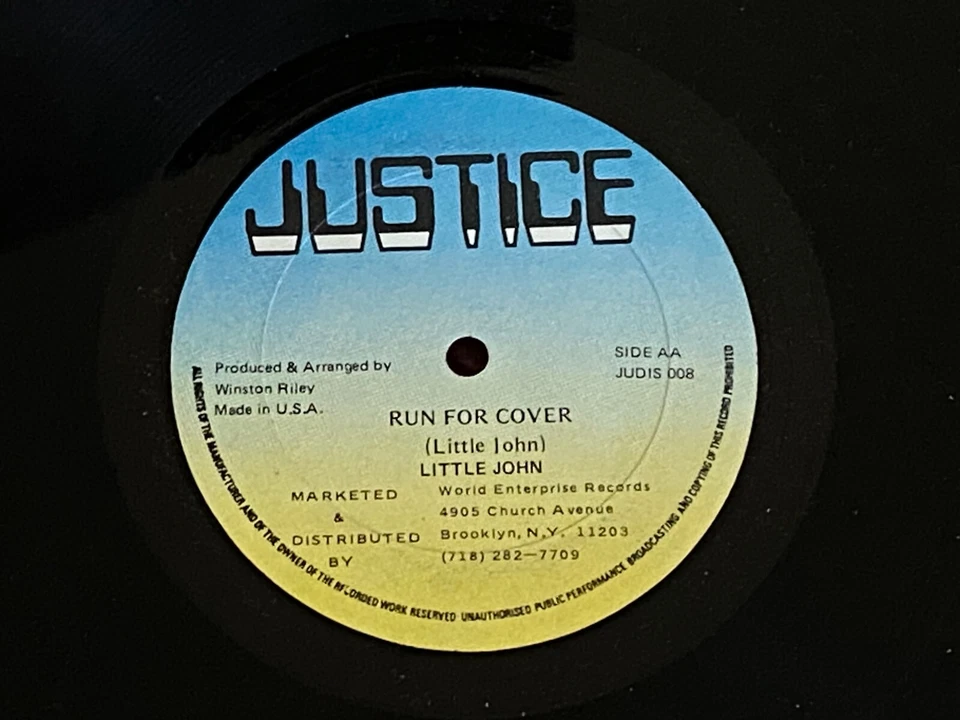 ERNIS WILSON~TALKING IN MY SLEEP b/w LITTLE JOHN~RUN FOR COVER 12" Reggae Foto 2 de 2