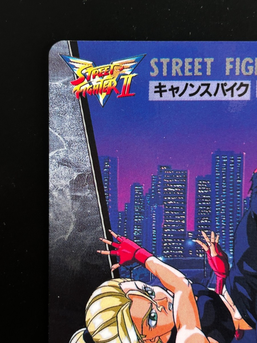 Cammy Street Fighter II V Card #28 BANDAI CAPCOM Japanese
