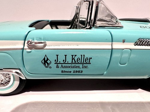 Crown Premiums Speccast 1956 Ford Thunderbird Convertible 1/24 Scale JJ Keller - Picture 8 of 12