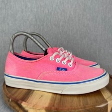 Vans Authentic Off The Wall Shoes Womens Size 6.5 Bubblegum Pink Sneakers Skate