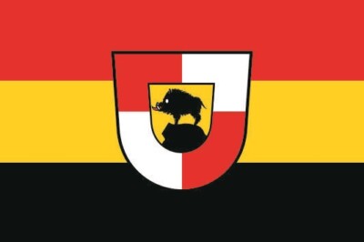 Tischflagge Sankt Andrä Kärnten - 10x15 Cm Mit Schwarzem Sockel