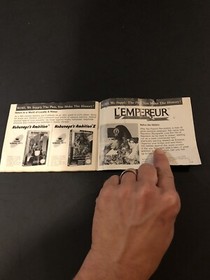 Uncharted waters nes Manual Only