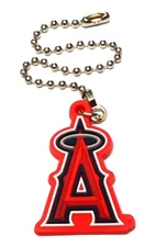 LOS ANGELES ANGELS LIGHT PULL LOGO SOFT PLASTIC MLB 6" CHAIN QUICK CONNECTOR