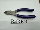 Snap-on Tools NEW RARE DARK PURPLE Soft Grip 6" Diagonal Cutter Pliers 86ACFDP