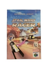Star Wars Episode 1 Racer N64 Nintendo 64 Instruction Manual Only