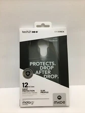 OEM Tech21 Evo Check Case For Motorola Moto G7 Power - Smokey/Black