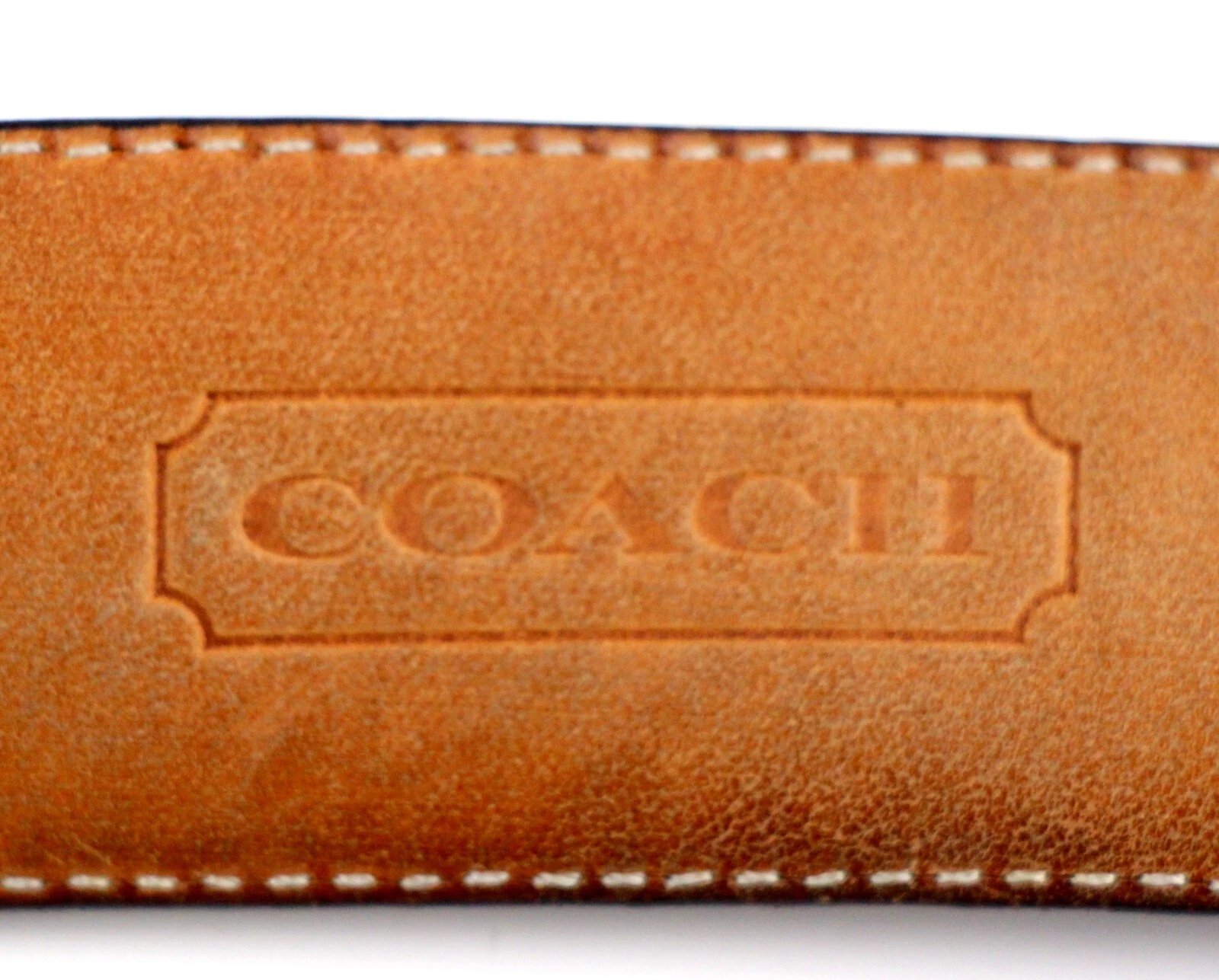 Coach ABITO CASUAL NERO VERA PELLE 1 1 4"WD CINTURA UOMO Taglia 40 100 (R55