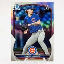JAXON WIGGINS Rookie Refractor 1ST Bowman #BDC-50 (RC) - Cubs