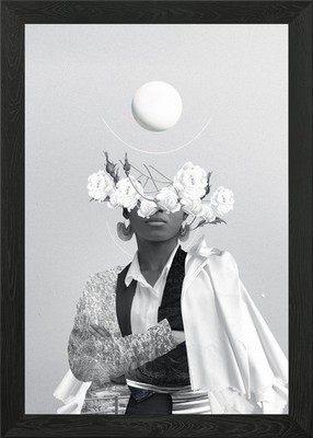 The power of your Contrast Gerahmtes Wandbild Poster Druck Bild