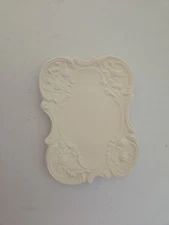 unfinished ceramic soap dish vintage