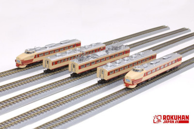 Rokuhan T030-4 JNR Series 485 Limited Express Early Type Rokuhan T030-4 JNR Series 485 Limited Express Early Type