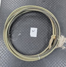 Used Authentic Lariat Lasso Rope Western Ranch DIY Decor Crafts Farmhouse 30 FT.