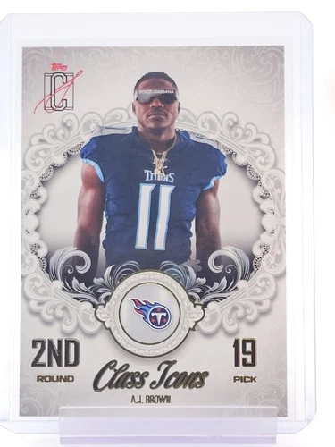 2025 Topps Signature A.J. Brown Base (RAW)