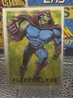 Sleepwalker  2024 Marvel Masterpieces '92 Platinum Leather #89