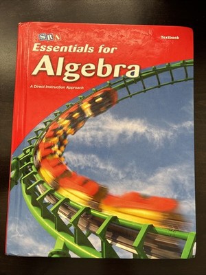 SRA Essentials For Algebra; A Direct Instruction Approach by Siegfried Englemann