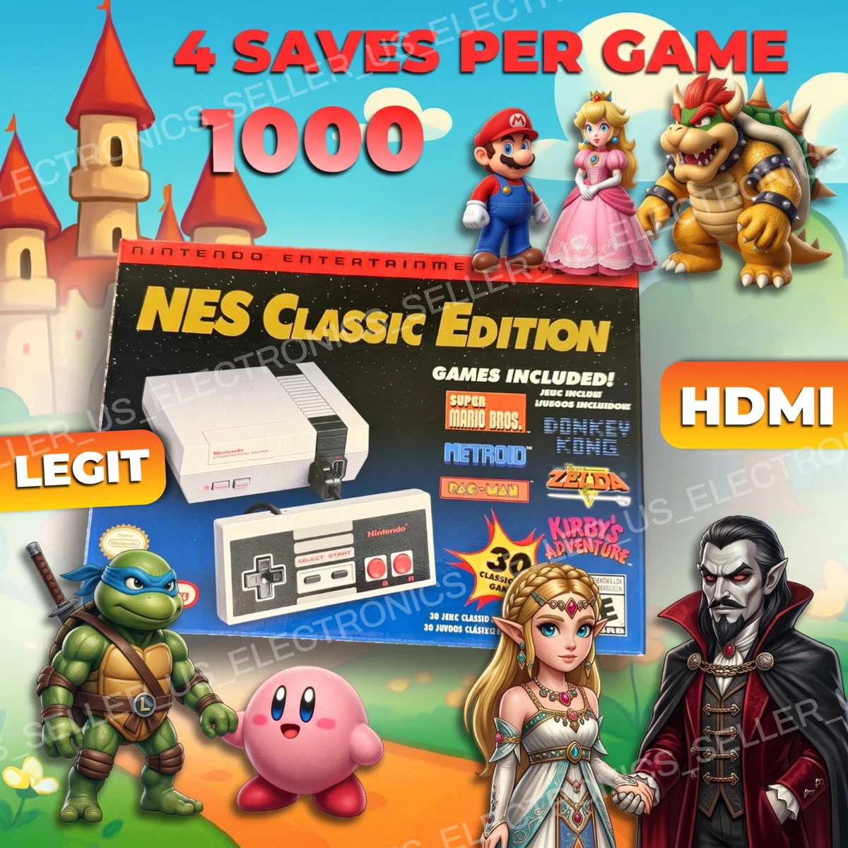 Nintendo NES Classic Edition Video Game Consoles for sale - eBay