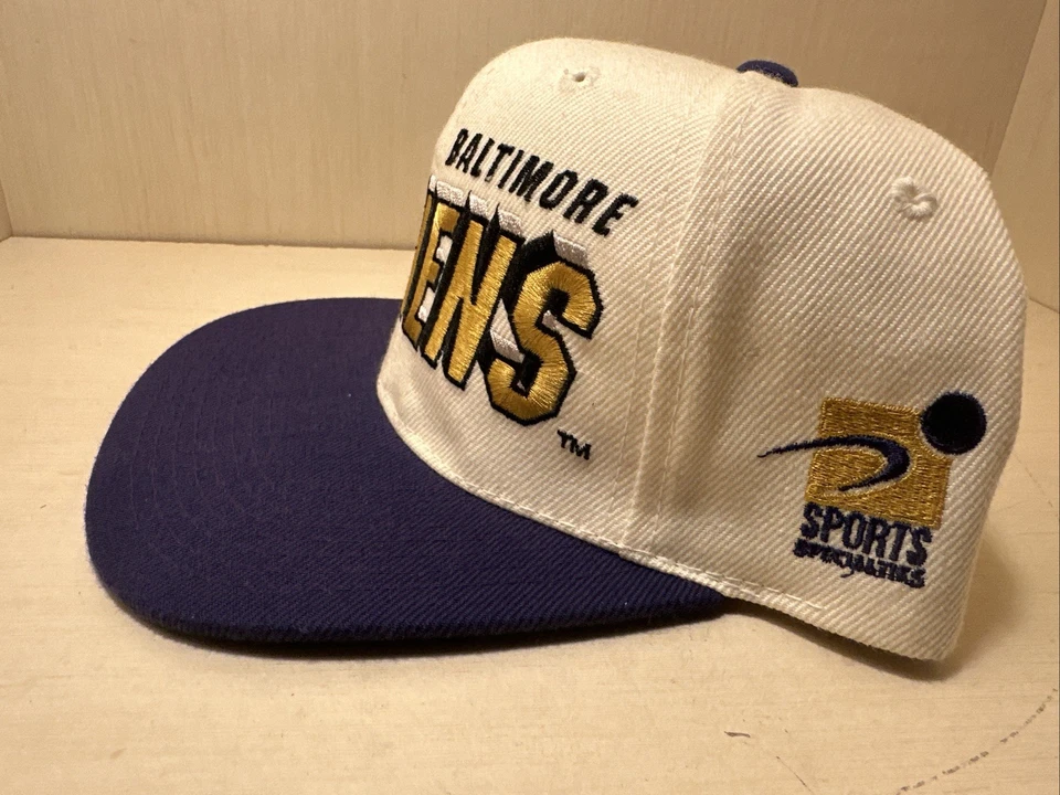 Винтажная бейсболка Baltimore Ravens Sports Specialties кепка NFL профессиональная линия теневая бейсболка - Изображение 4 из 4