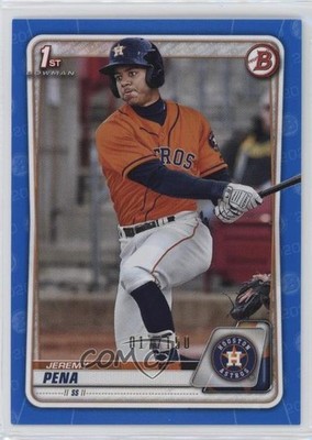 2020 Bowman Prospects Blue 17/150 Jeremy Pena #BP-61 8at