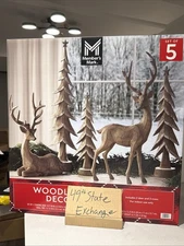 Members Mark Deer and Tree Décor Set SOLD OUT VIRAL TikTok FAST SHIP IN HAND