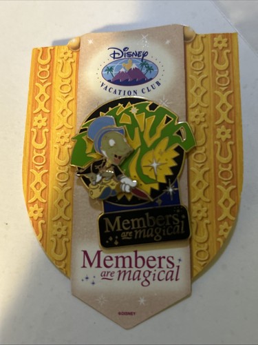 DISNEY WDW 2004 DVC MEMBERS ARE MAGICAL JIMINY CRICKET TREE OF LIFE PIN-NEW