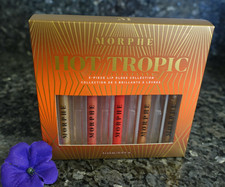 Morphe hot tropic 5 piece lip gloss collection new in box full size