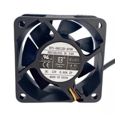 DWPH EFS-06E12D-AF08 6025 DC12V 0.60A 6CM 3-Wire Silent Cooling Fan rr