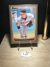 2012 GIANTS Bowman Gold #142 Ryan Vogelsong