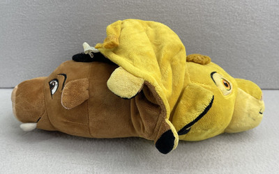 FlipAZOO Simba Pumbaa Plush 14'' Disney Lion King Reversible Stuffed Animal