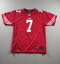 Nike San Francisco 49ERS NFL Jersey Colin Kaepernick 7 Youth On Field Size XL