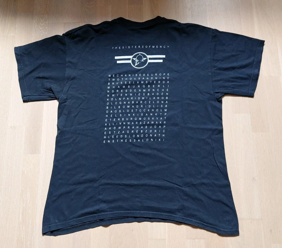 THE SISTERS OF MERCY, Tour-Shirt & 5 CD Sammlung, Temple Of Love Maxi-CD,TOP-RAR - Bild 2 von 4