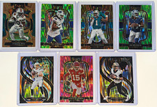 Select Football Prizm NUMBERED RC 7-Card Lot + Hill, Milton, + Mahomes parallels